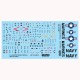 Decals for 1/72 USN/USMC F04 Phantom Data Stencils