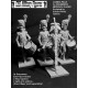120mm Imperial Guard Drummers (3 figures)