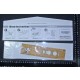 1/700 Japanese Yamato Wooden Deck w/Metal Chain for Pit-Road kits # W200