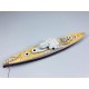 1/700 HMS Queen Elizabeth 1941 Wooden Deck w/Metal Chain for Trumpeter kits #05794