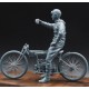 1/35 Henderson Four Racer Motorcycle with Pilot