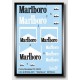 1/24 Peugeot 206 2003 Marlboro Logo for Tamiya kit #24267