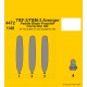1/48 TBF-3/TBM-3 Avenger Paddle Blade Propeller Correction Set for Accurate M./Academy
