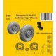 1/72 WWII Mosquito B Mk.XVI Undercarriage Wheels for Airfix kits