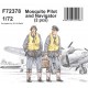 1/72 Mosquito Pilot and Navigator
