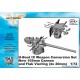 1/72 U-Boot IX Weapon Conversion set 105mm cannon and Flak Vierling for Revell