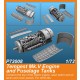 1/72 Tempest Mk.V Engine and Fuselage Tanks for Airfix kits