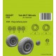 1/32 Yakovlev Yak-9T Wheels for ICM kit