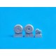 1/48 Ju 88A-4 and later /C-6/G Late Main & Tail Wheel for Special Hobby/ICM/Dragon kits