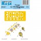 1/72 Modern French Fouga C.170 Magister Masking for Special Hobby kits