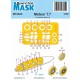 1/72 Gloster Meteor Mk.7 Paint Masking for Special Hobby kits