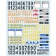 1/24 WRC Rally Plates 2013 Decals - Italia & Finlandia