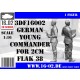 1/16 German Young Commander for 2cm Flak 38 (1 figure)