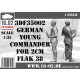 1/35 German Young Commander for 2cm Flak 38 (1 figure)