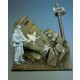 1/35 WWII Sceneries Diorama Base (dimension: 60 x 60mm) Vol.14