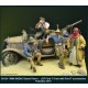 1/35 WWI Anzac Desert Patrol - LCP Ford T Crew (4 figures) w/Accessories Palestine 1917