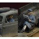 1/35 WWII British WAAF Girl Reading a Newspaper