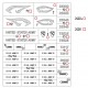 1/35 Ah-64D Apache National Insignias Masking for Takom kits