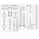 1/48 F-4B/N Phantom II National Insignias Masking for Academy kits