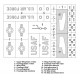 1/48 F-89 Scorpion Insignias Masking for Monogram kits