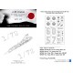 1/72 J-35 Draken National Insignias Masking for Hasegawa kits