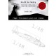 1/48 Ki-21 Ia Sally Heavy Bomber Control Surfaces Masks for ICM kits