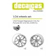 1/24 Porsche 911 992 GT3 RS Forged Magnesium Rims (2+2 units/each) for Tamiya #24370