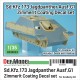 1/35 Jagdpanther Ausf.G1 Zimmerit Coating Decal set for Academy kit