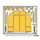 1/35 PZ.IV Ausf.H Early/Mid Turret Schurzen Detail PE set for Academy kits