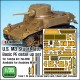 1/35 US M3 Stuart (late) Basic Detail-up set (PE) for Tamiya/Academy kits