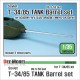 1/35 T-34/85 ZIS-S-53 Gun Barrel set for Academy/AFV Club/Dragon/Tamiya/Zvezda kits