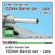 1/35 US M551 Sheridan 152mm Metal Barrel set (Late) for Tamiya kits