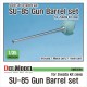 1/35 SU-85 TD D-5S Metal Gun Barrel w/Mantlet set for Zvezda kit #3690