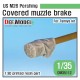 1/35 US M26 Pershing Muzzle Brake with Canvas Cover for Tamiya kits