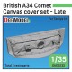 1/35 British A34 Comet Canvas Cover set Late for Tamiya kits