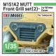 1/35 US M151A2 MUTT Front Grill set w/Winter Cover for Tamiya kit