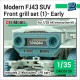 1/35 Modern FJ43 SUV Front Grill set #1 Early for AK interactive kit