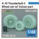 1/48 Fairchild Republic A-10 Thunderbolt II Wheel set w/Vulcan Part for Academy kit