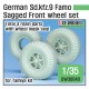 1/35 German SdKfz.9 Famo Sagged Front Wheel set for Tamiya kits