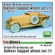 1/35 British RR Armoured Car Balloon Sagged Wheel set (Early) for Meng Model