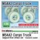 1/35 US M54A2 Cargo Truck Sagged Rear Wheel set (standard loaded) for AFV Club kits