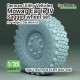 1/35 German Utility Vehicles Mowag Eagle IV Sagged Wheel set for Vespid/ Das Werk kit
