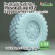 1/35 Danish Utility Vehicles Mowag Eagle IV Sagged Wheel set for Vespid kit