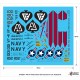 1/72 F-14A Tomcat VF-41 Black Aces 1977 Decal set for Academy kit [JEIGHT Design]