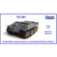 1/35 VK.501 Ammunition Carrier Based On A Shortened Panther Chassis Resin Kit