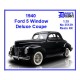 1/35 1940 Ford 5 Window Deluxe Coupe Resin Kit