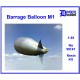 1/35 WWII Barrage Balloon M-I Resin Kit