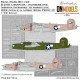 1/32 Liberator B-24J Insignia OOB Numbers & Insignia Paint Mask Set for HobbyBoss B-24D