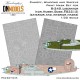 1/32 Liberator B-24D Canopy, Windows & Wheels Paint Mask Set for Hobby Boss kit #83212