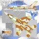 1/32 F-16I Sufa/D Barkeet Camo w/Israeli Stars Stencils Masking for Academy kits